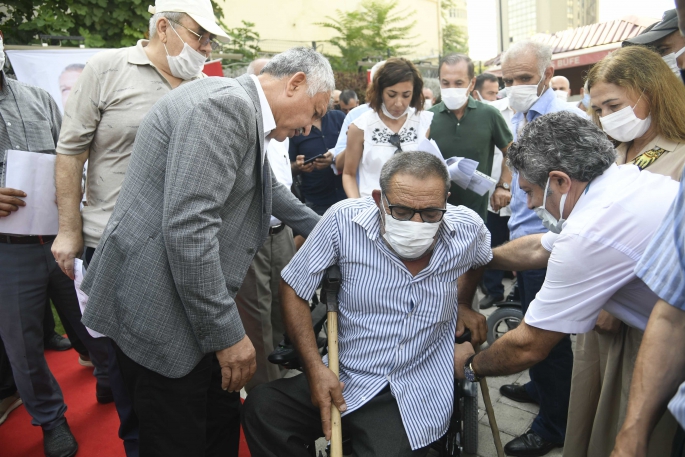 300 Engelli Yurttaşa Tekerlekli Sandalye 