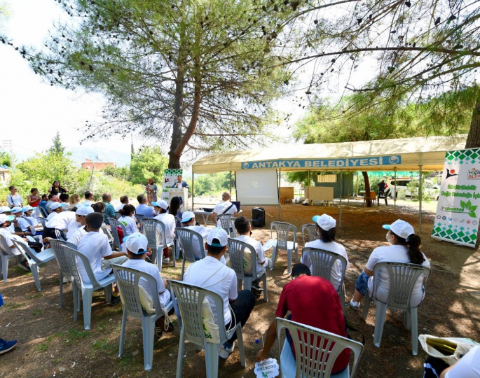 Antakya'da Çekirdekten Çevre Eğitimi 