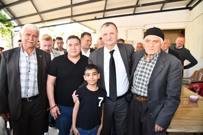 BAŞKAN BALABAN VERDİĞİ SÖZÜ TUTTU 1 GÜNDE 12 MAHALLEYİ ZİYARET ETTİ