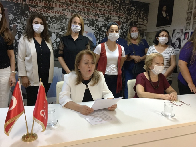 CHP’li Kadınlara Saldırıya Kınama 
