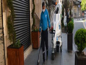 AKÜLÜ SÜPÜRGE ARACI HİZMETE BAŞLADI
