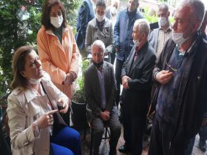BAŞKAN HÜRRİYET CEDİTLİLERE BİZZAT ANLATTI;