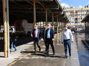  BAŞKAN TUNCEL ÇALIŞMALARI YERİNDE TAKİP ETTİ