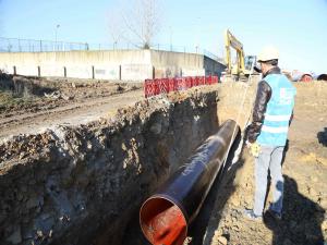 Gebze 1300 mm çelik boru hattı tamamlandı