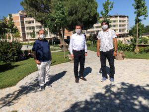 İmamoğlu Küçükkuyu'da ziyaretlerde bulundu