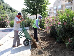 MUDANYADA YAZ TEMİZLİĞİ DEVAM EDİYOR