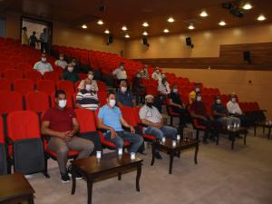  ÖNDEŞ MUHTARLARLA BİR ARAYA GELDİ