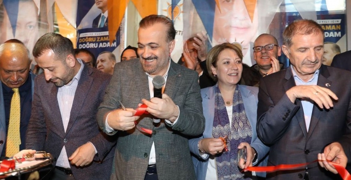 Yenidoğan ve Serdar’da AK Parti coşkusu