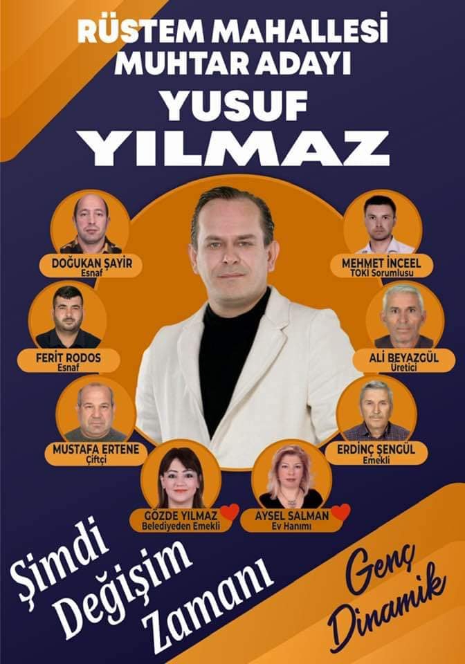 Yusuf Yılmaz: Şimdi değişim zamanı 