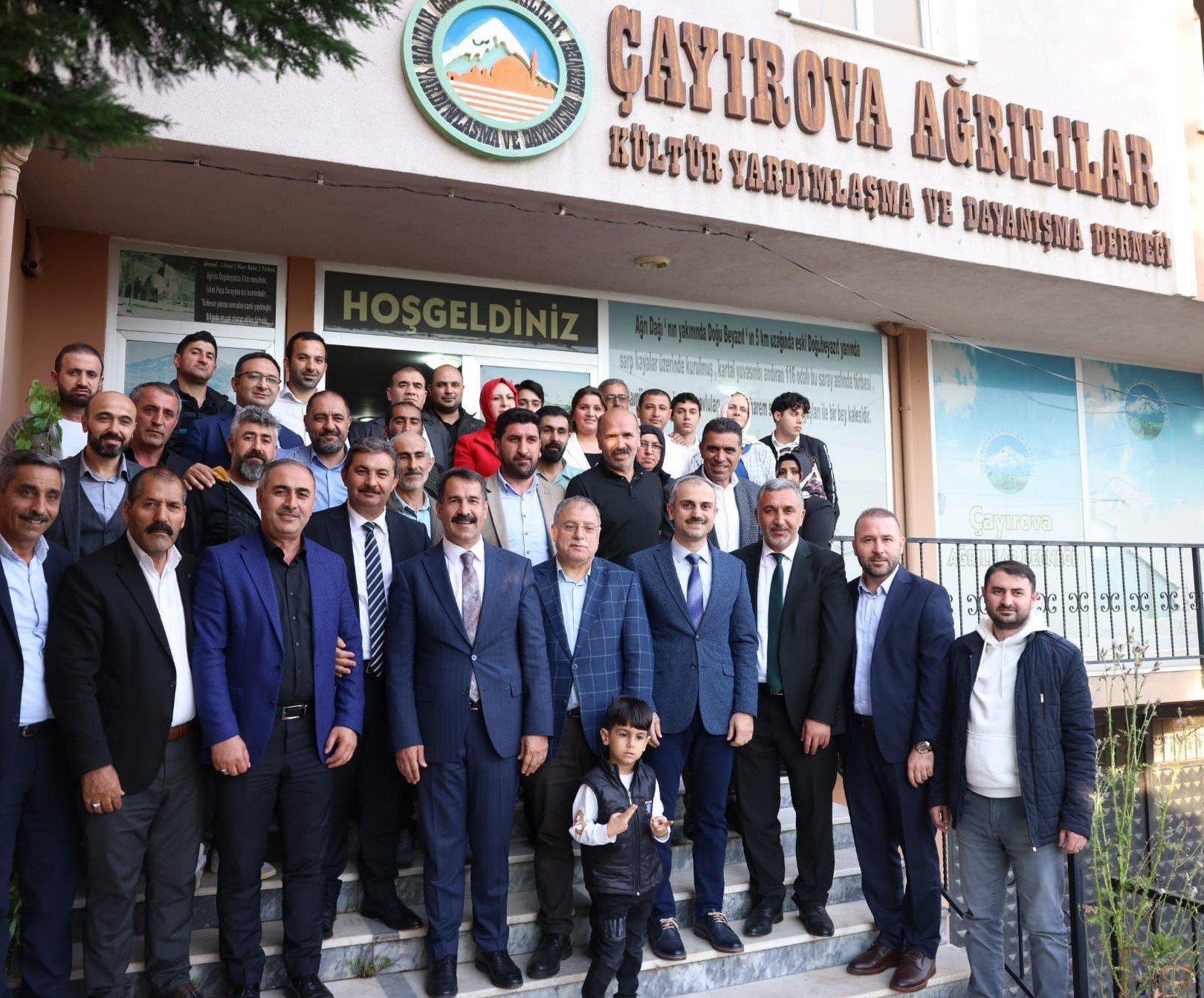 Ağrılılar, Milletvekili Yaman’ı ağırladı